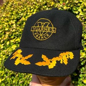 Vintage 1982 Vuarnet France 🇫🇷 wool strapback dad grandpa hat baseball cap
